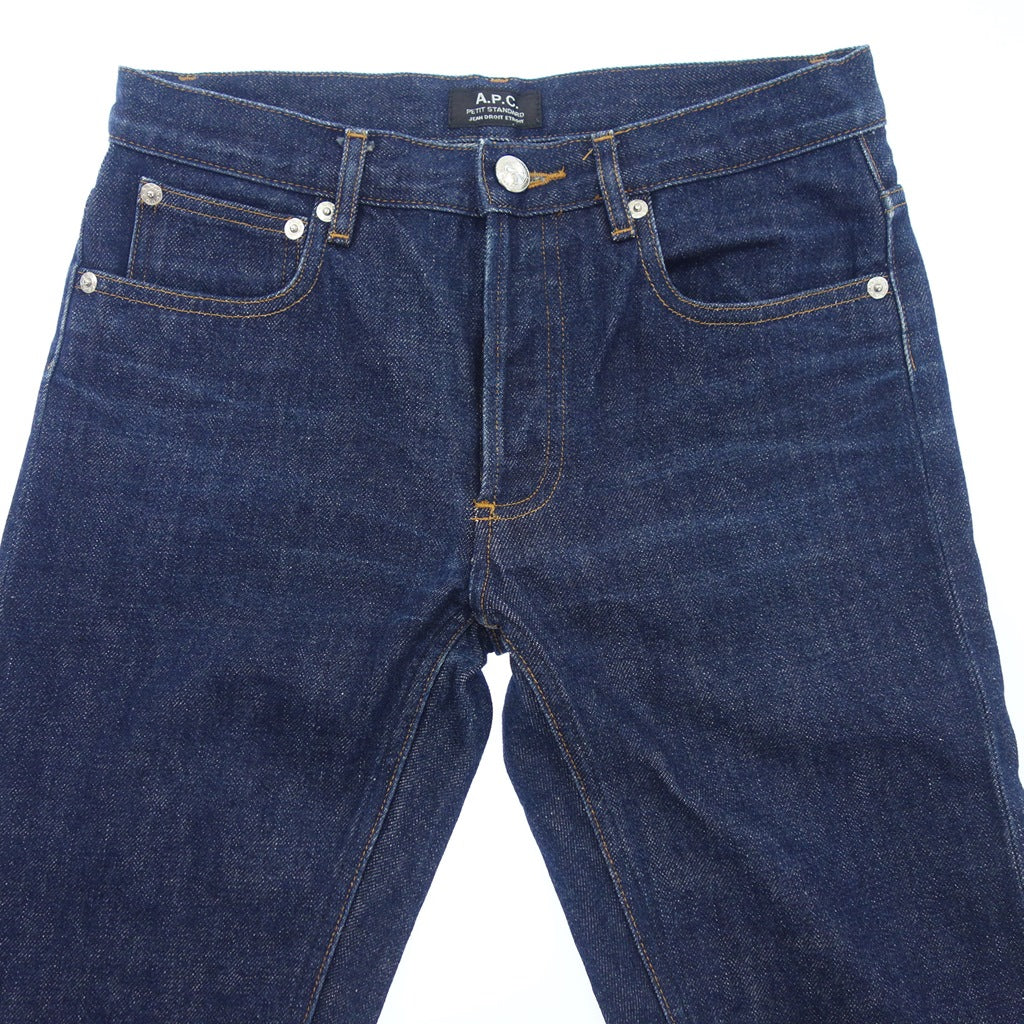 美品◆アーペーセー デニムパンツ プチスタンダード 27 コットン レディース インディゴ サイズ27 A.P.C. PETIT STANDARD【AFB12】