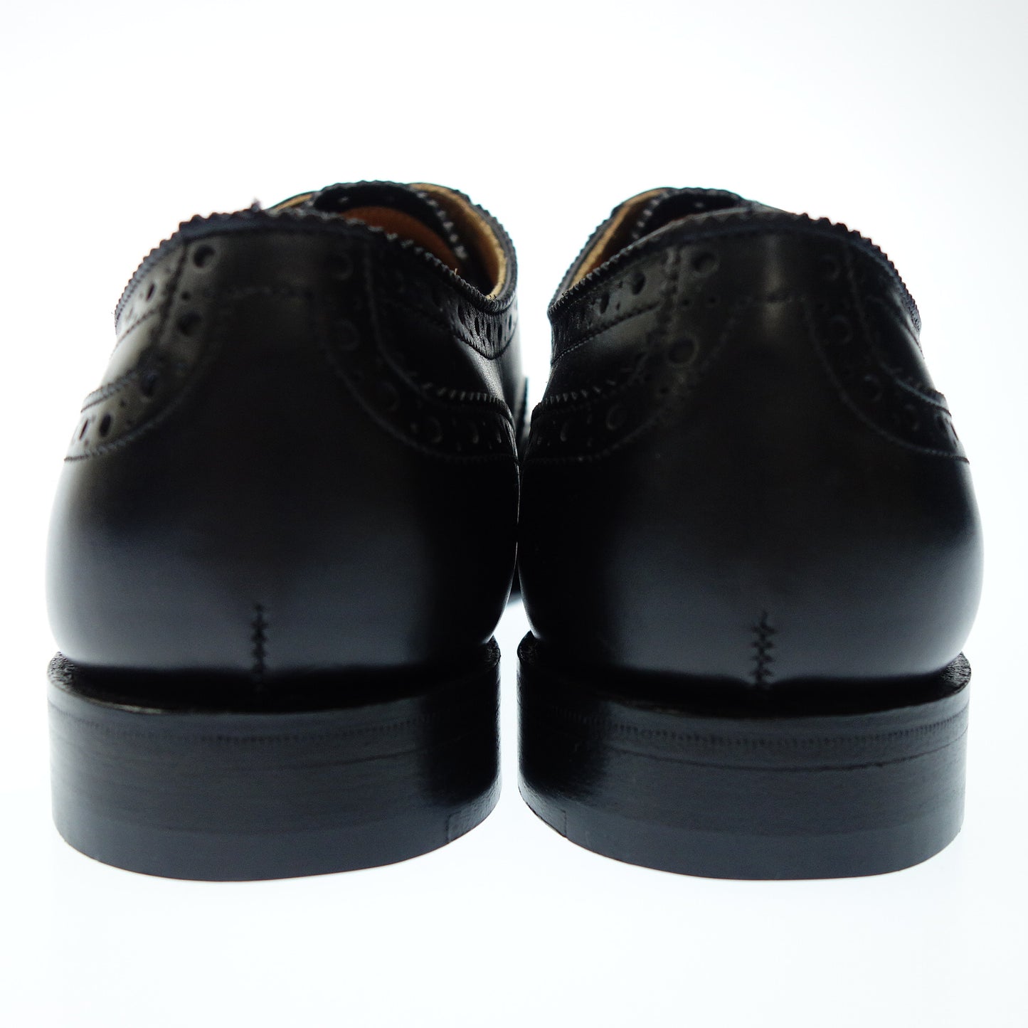 未使用◆グレンソン レザーシューズ フルブローグ 22356 BATH メンズ 8.5 茶系 GRENSON【AFD2】