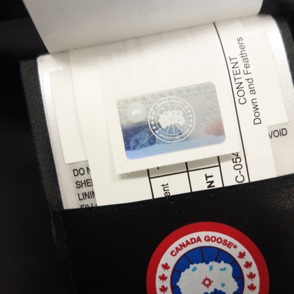 美品◆カナダグース ベスト 4151M ギャルソンベスト メンズ ブラック サイズS CANADA GOOSE GARSON VEST【AFB41】