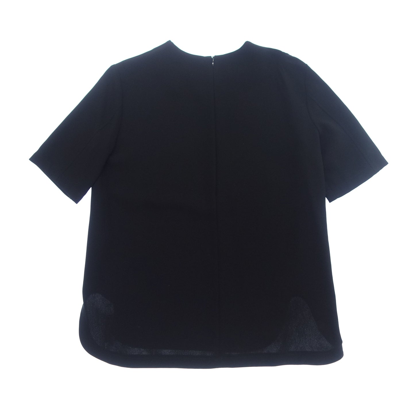 美品◆セオリー リュクス Tシャツ レディース ブラック系 サイズ38 theory luxe【AFB41】
