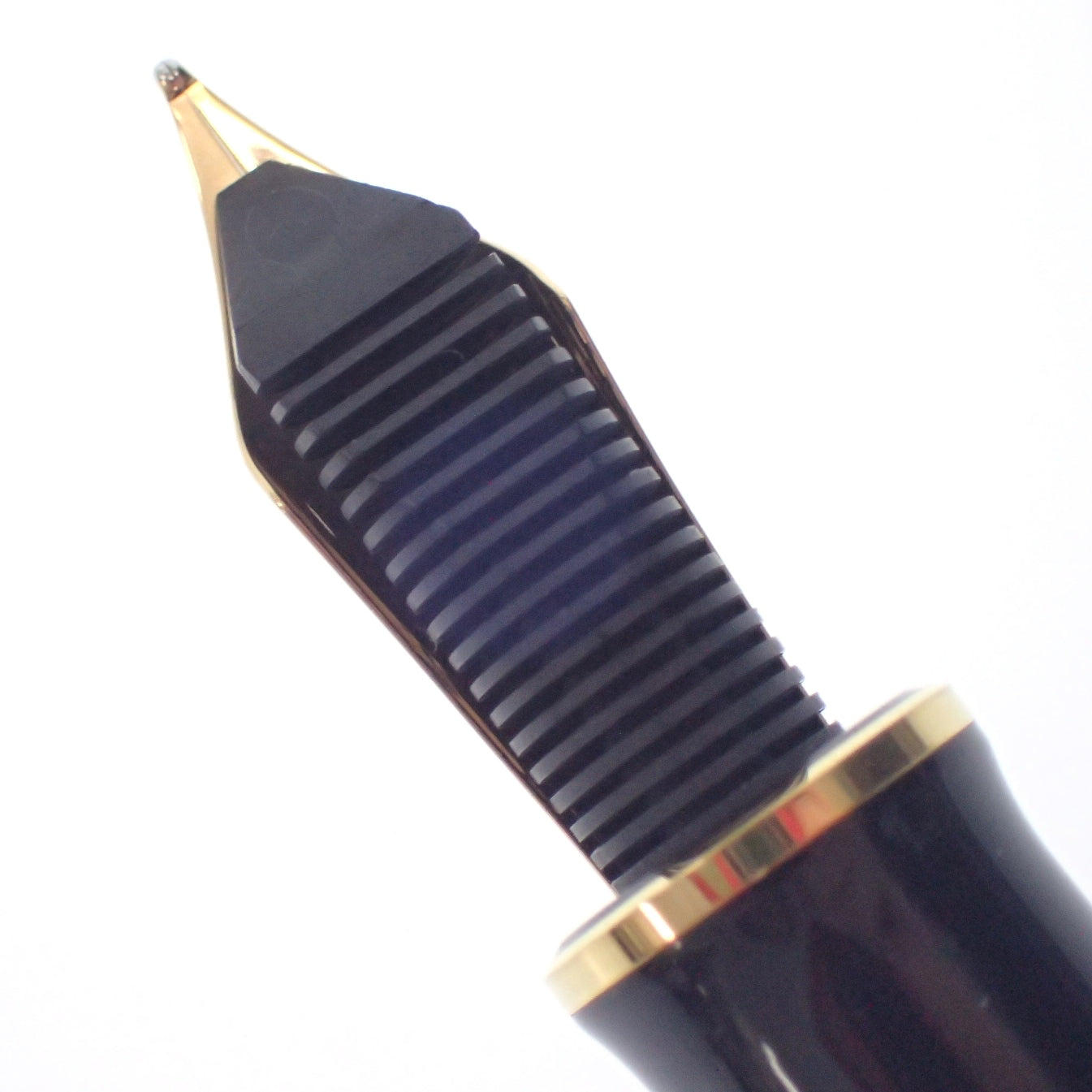 ペリカン 万年筆 スーベレーン M800 ペン先18C750 字幅F インク 箱付き 青系 Pelikan【AFI18】【中古】