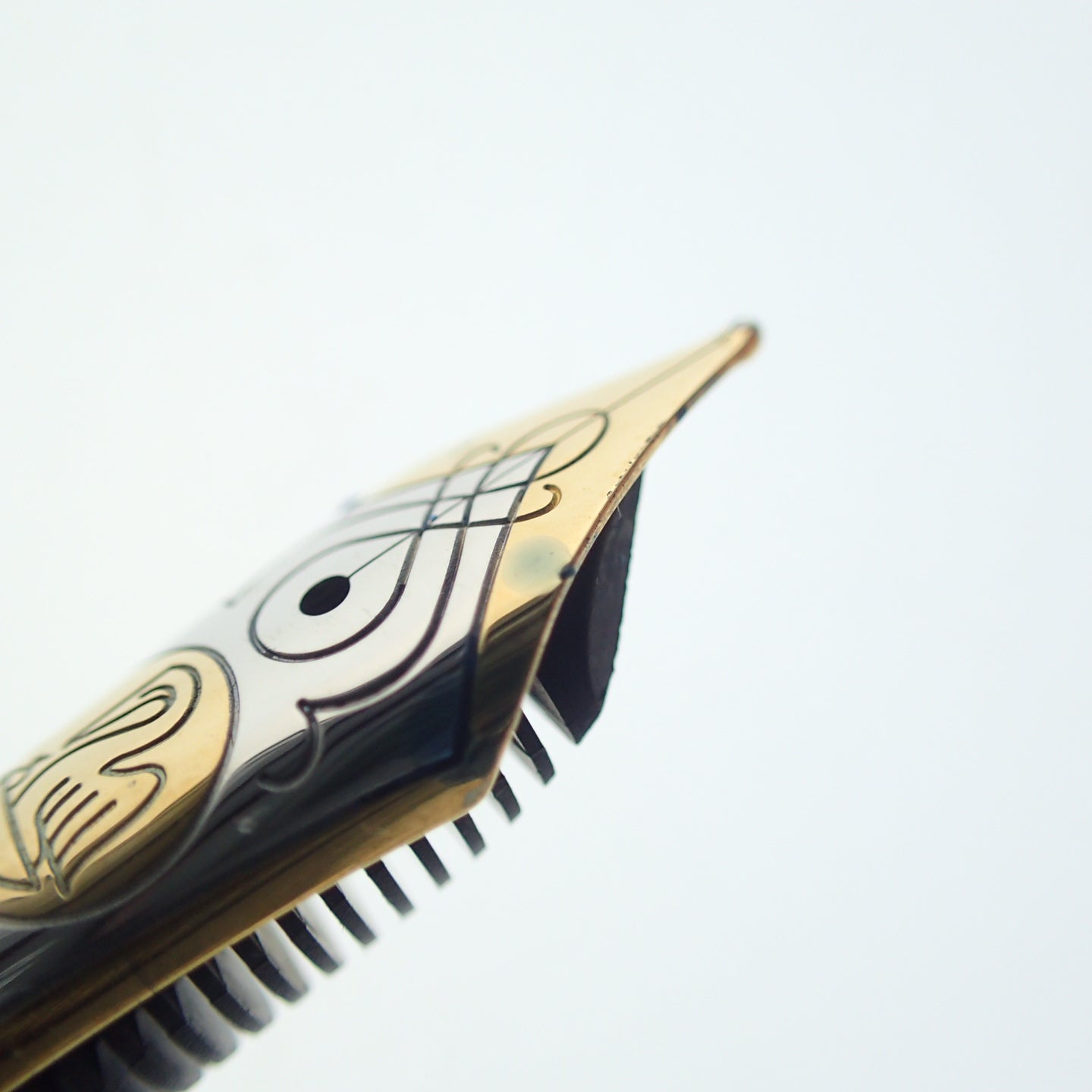 美品◆ペリカン 万年筆 M800 スーベレーン ペン先18C-750 F 縞 ブルー&ブラック系 PELIKAN SOUVERAN【AFI11】