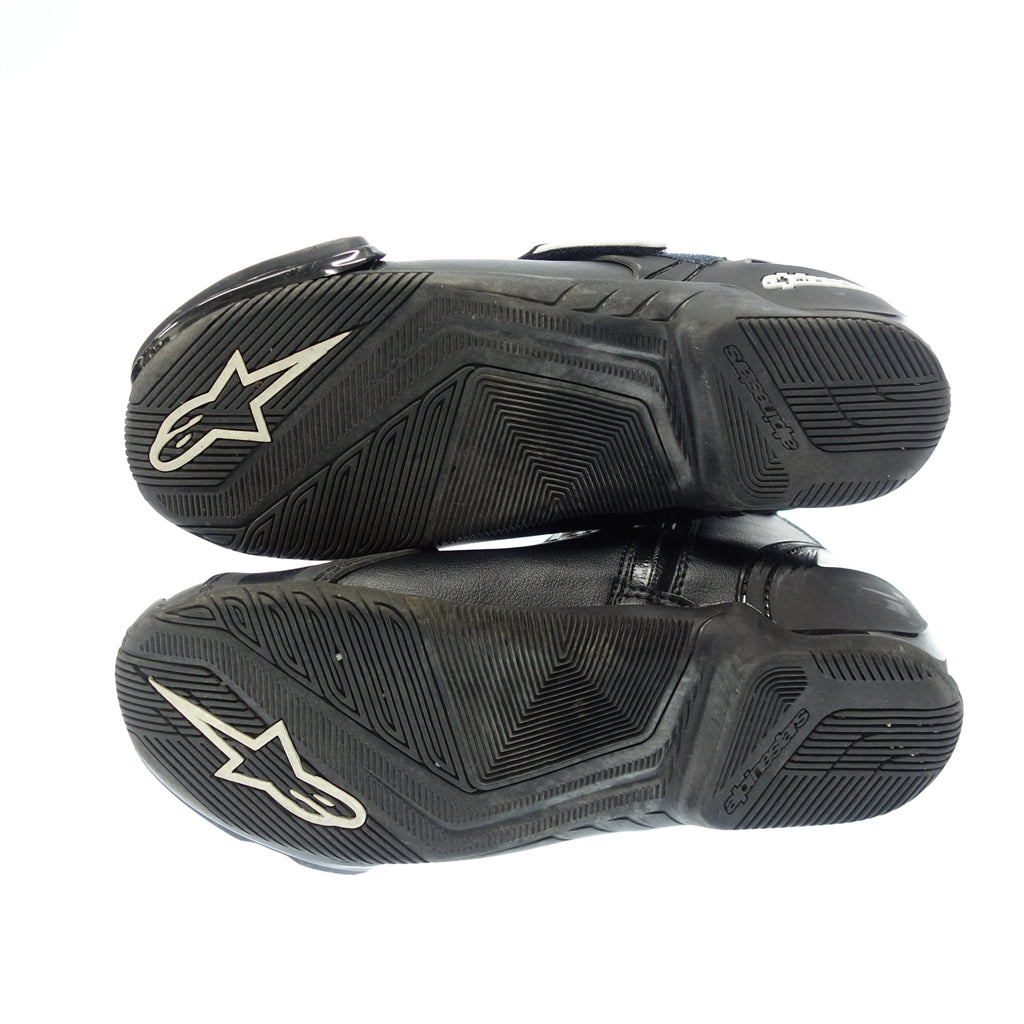 美品◆アルパインスターズ ブーツ ライディングブーツ SMX-1R v2 メンズ 41 黒系 alpinestars【AFC51】