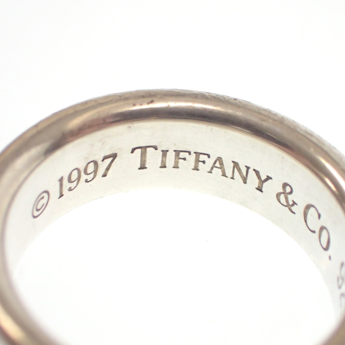 中古◆ティファニー1837 指輪 ナローリング SV925 シルバー Tiffany&Co.【LA】