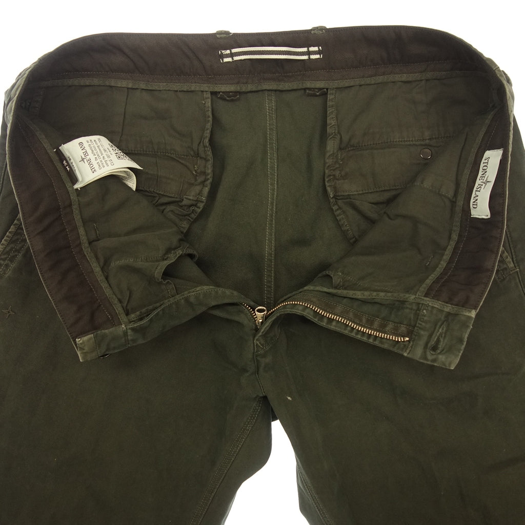 中古◆ストーンアイランド パンツ TYPE SL 671530205 メンズ カーキ系 サイズ36 STONE ISLAND【AFB30】