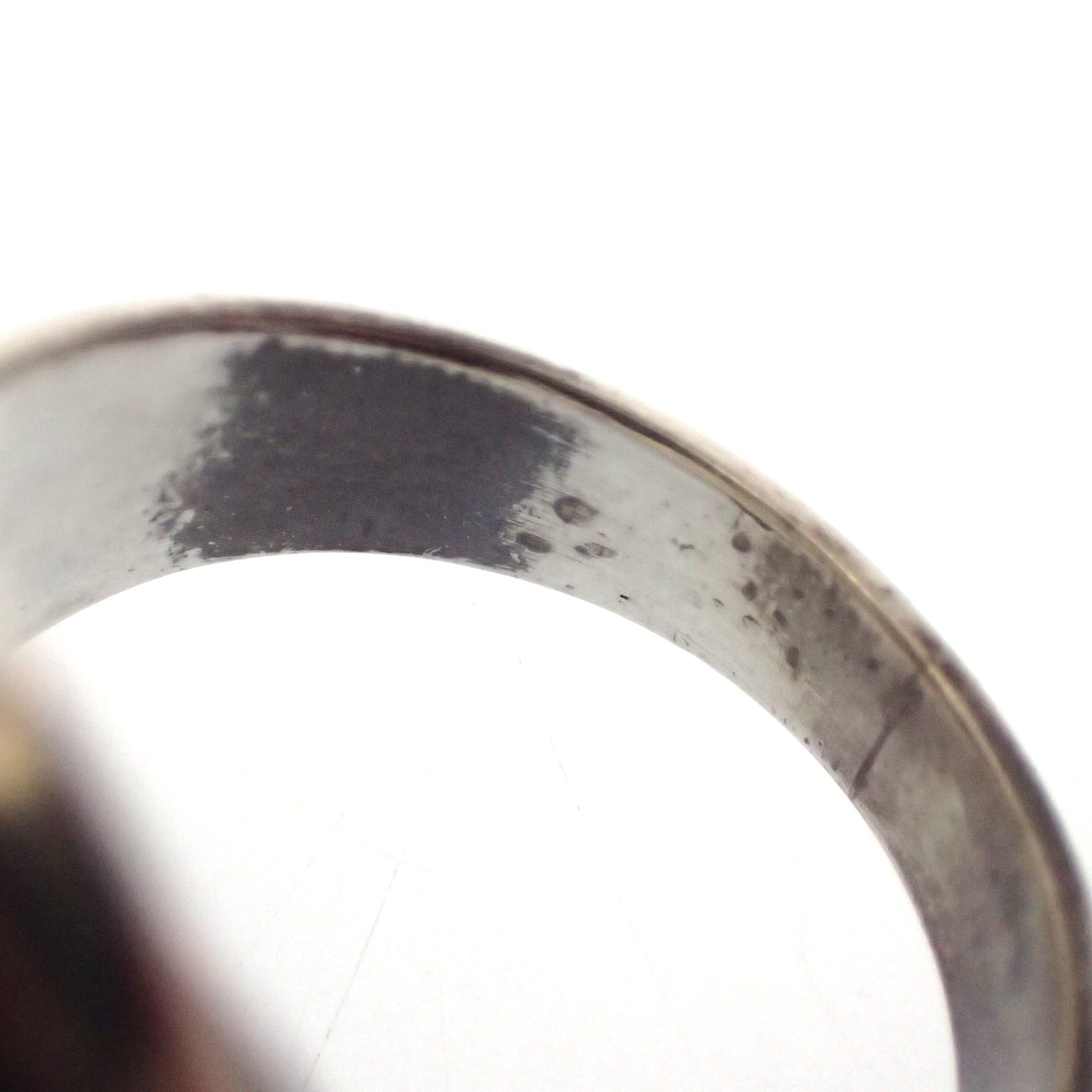 美品◆ジョージジェンセン 指輪 リング 46A 色石 SV925 シルバー×青 Georg Jensen【AFI12】