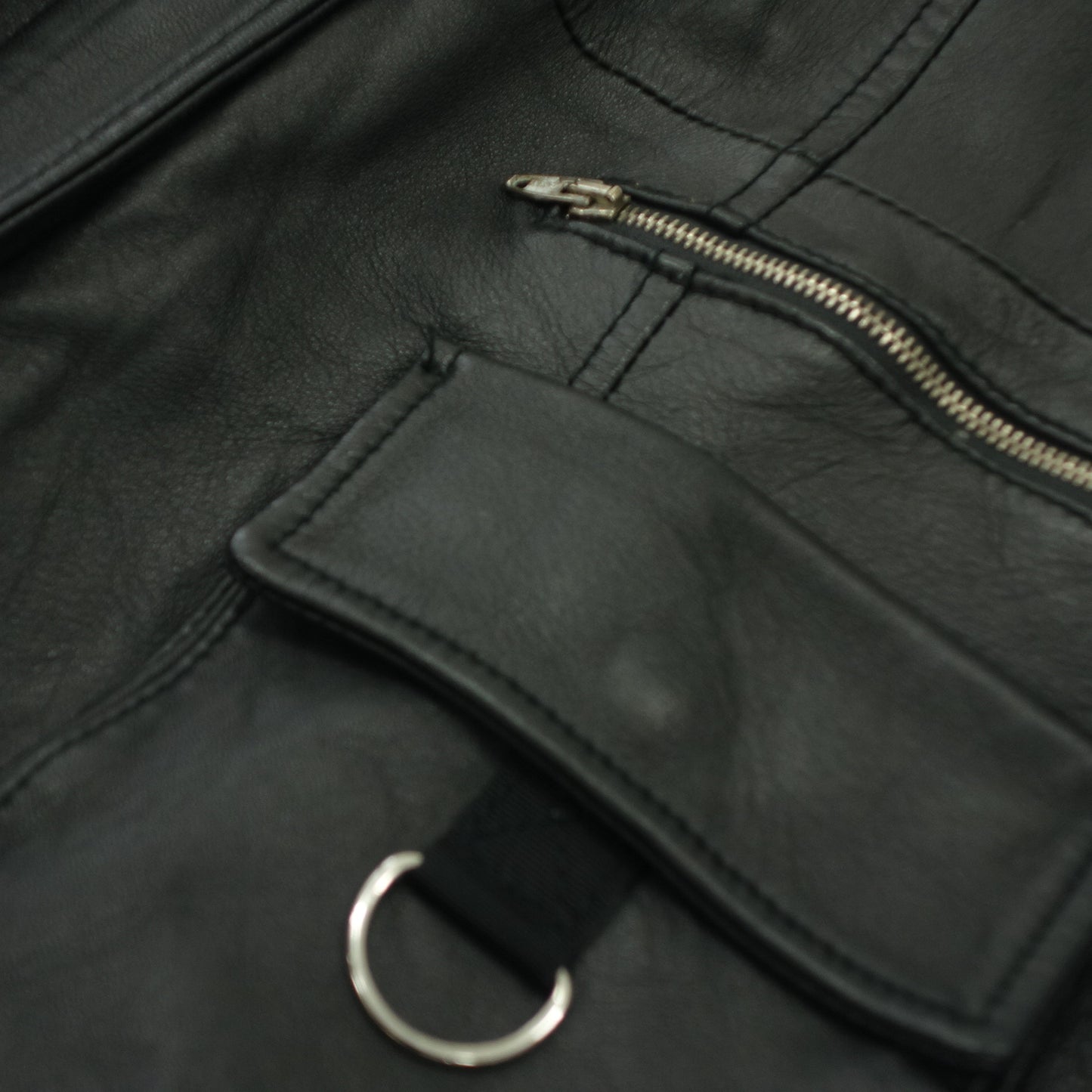 スポーツ マックスコード コート レザー イタリア製 レディース 黒 48 SPORTS MAX CODE【AFG1】【中古】