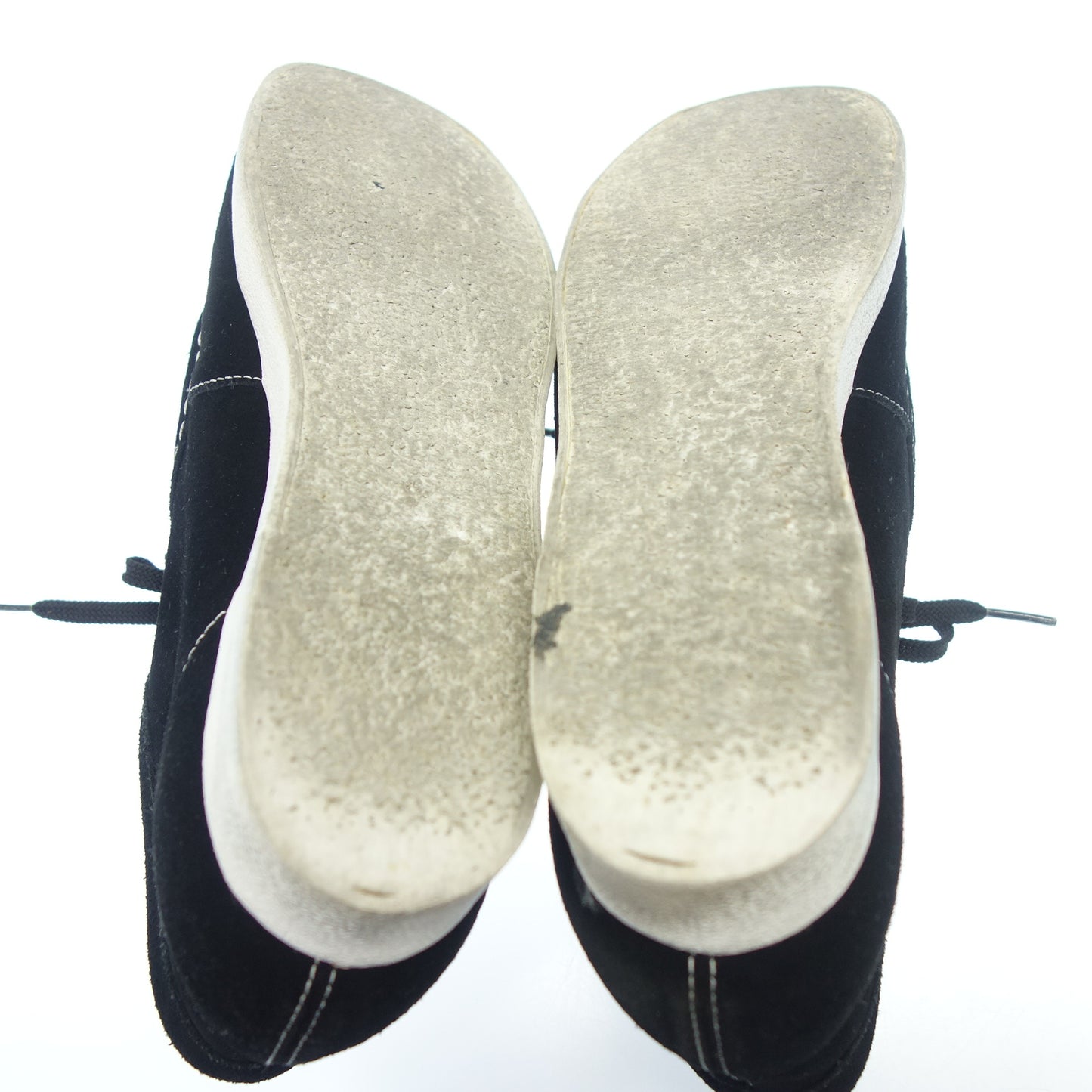 クラークス シューズ パドモア スエード 30588 メンズ ブラック 8.5 CLARKS【AFD7】【中古】