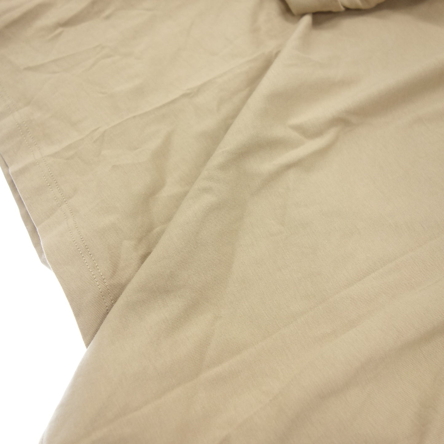 エムエスジーエム ハイネック マイクロゴ ロングTシャツ 3340MM195 2022 メンズ ベージュ L MSGM【AFB3】【中古】