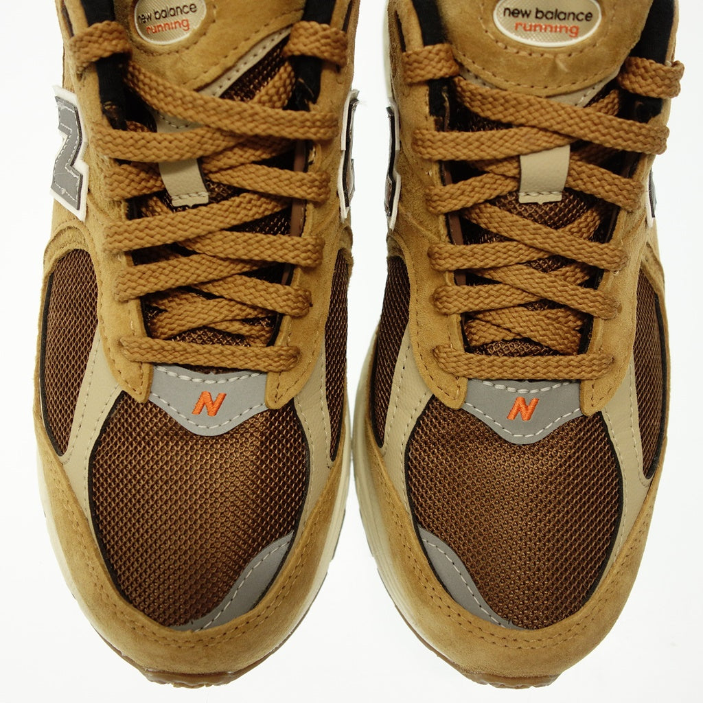 極美品◆ニューバランス スニーカー M2002RXG ゴアテックス タバコ メンズ 26cm ブラウン NEW BALANCE GORE-TEX【AFC10】