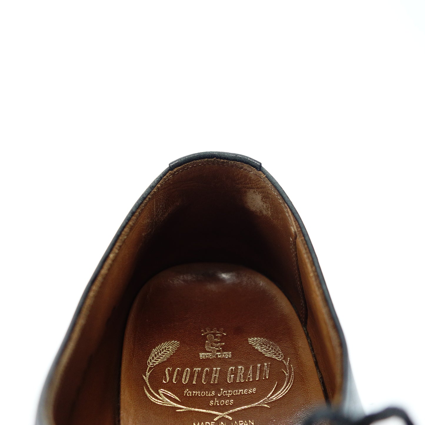 スコッチグレイン ストレートチップ 3526 メンズ 26 黒 SCOTCH GRAIN【AFC54】【中古】