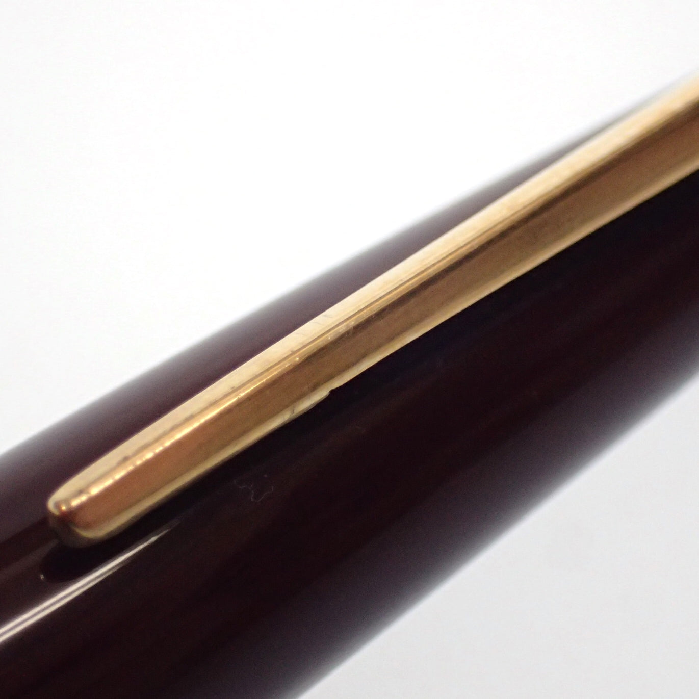 モンブラン 万年筆 No22 ワインレッド ケース付き MONTBLANC【AFI15】【中古】