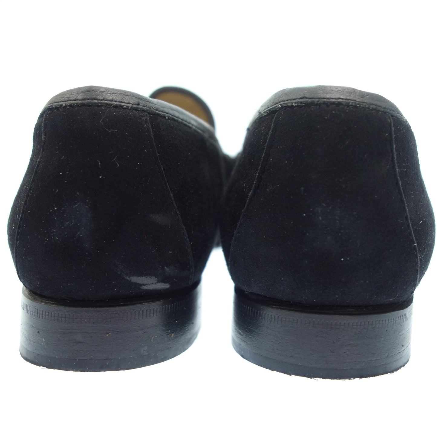 中古◆グッチ レザーローファー ホースビット ヴィンテージ レディース 5 黒 GUCCI【AFD2】