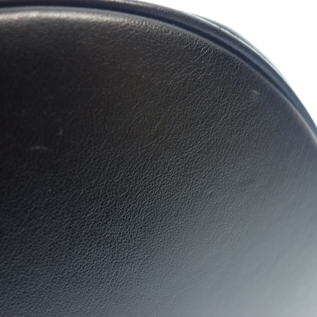 美品◆セリーヌ 2WAY ショルダーバッグ ティーンバケット16 レザー ブラック S-MP-4211 CELINE【AFE11】