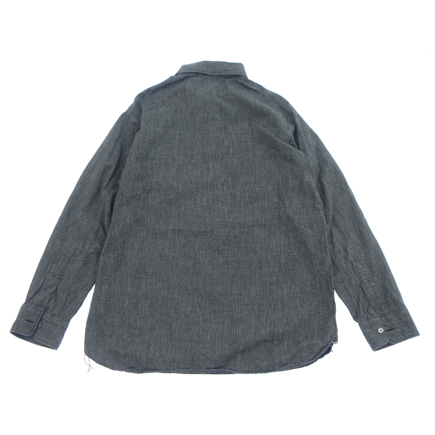 ブライスランズ シャツ ハーフジップ 113 メンズ グレー 42 Bryceland's【AFB2】【中古】