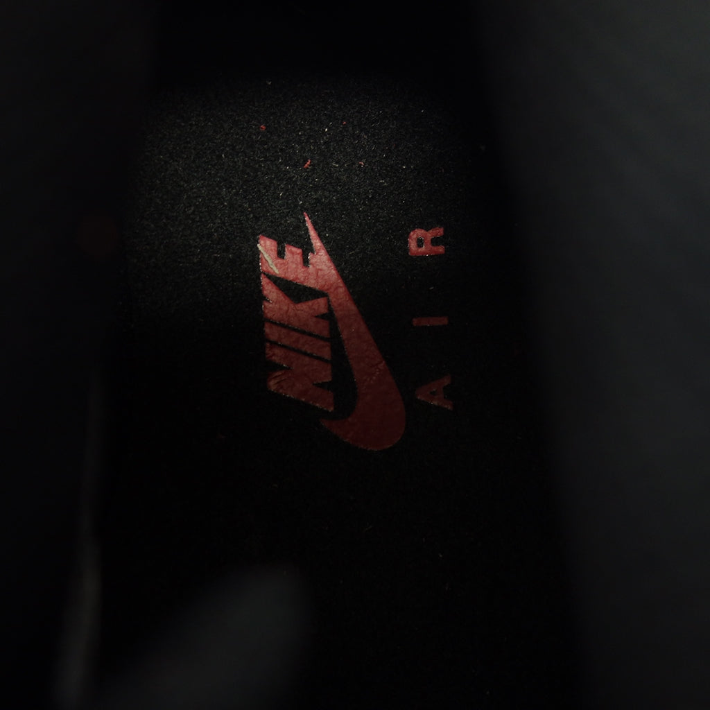 新品同様◆ナイキ エアマグマ ハイカットシューズスエード仕様 メンズ レッド系 27.5㎝ 370921-661 NIKE AIR MAGMA【AFC45】