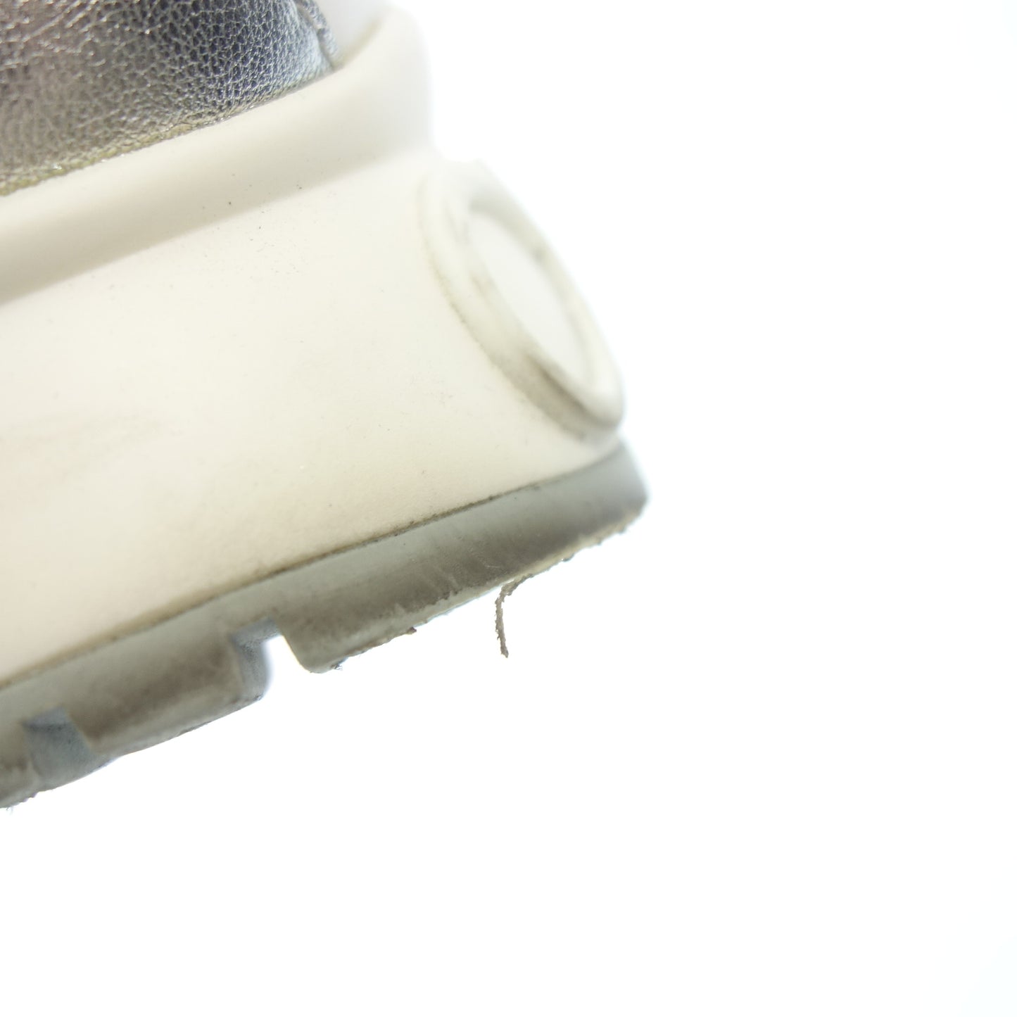 美品◆ジミーチュウ レースアップスニーカー グリッター ラメ レディース シルバー サイズ37 JIMMY CHOO【AFC14】