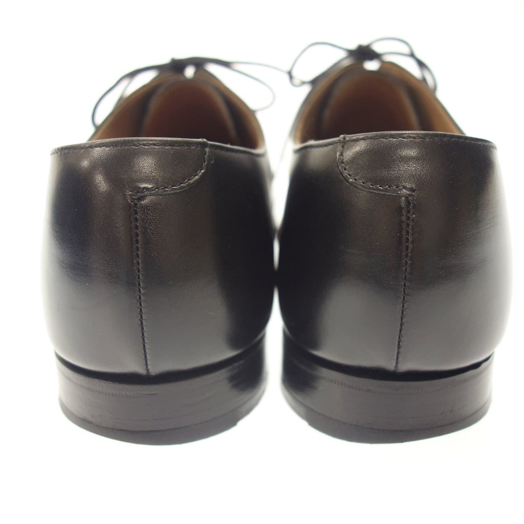 中古◆クロケット&ジョーンズ レザーシューズ ウェッジウェア メンズ ブラック サイズUK8E CROCKETT&JONES EDGWARE【LA】