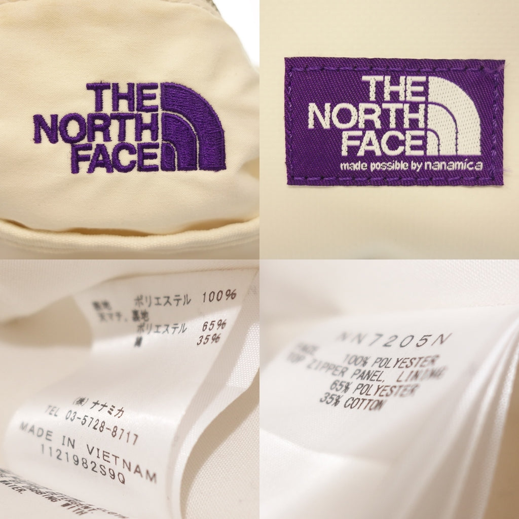中古◆ザ ノースフェイス TPE ショルダーバッグ NN7205N 白系 THE NORTH FACE PURPLE LABEL【AFE10】