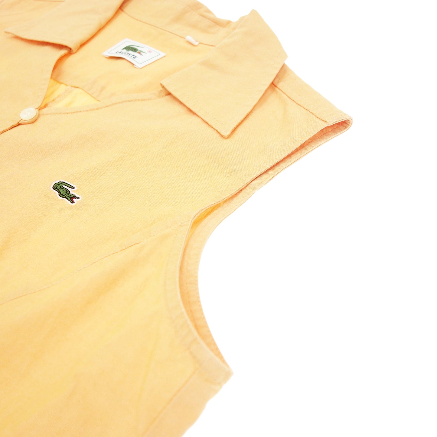 ラコステ ワンピース ポロシャツ 2点セット レディース オレンジ/ブラック LACOSTE【AFB36】【中古】