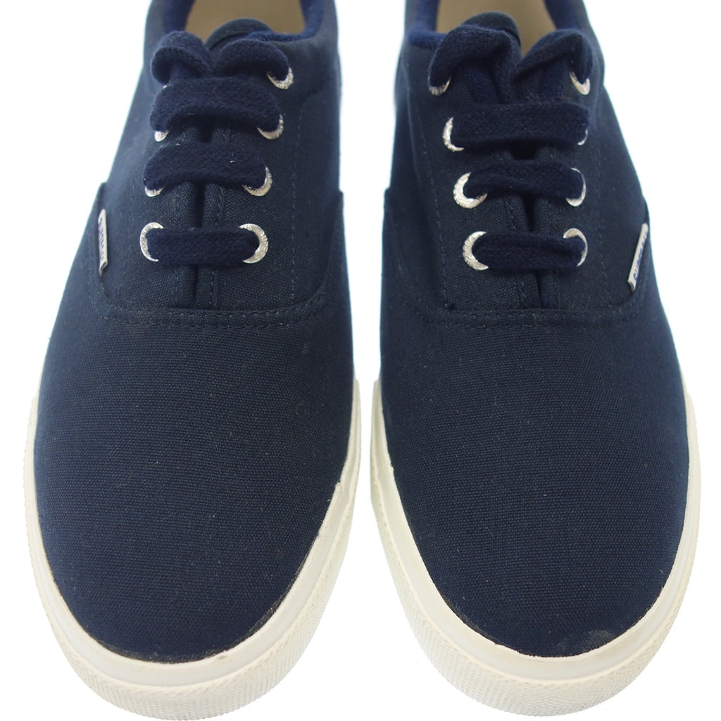 美品◆スペルガ スニーカー キャンバス メンズ ネイビー系 42 SUPERGA【AFD5】