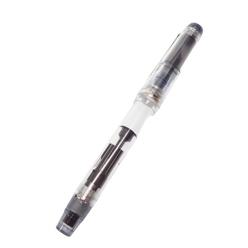 極美品◆パイロット 万年筆 カスタムヘリテージ 92 14K-585 ノンカラー PILOT【AFI18】