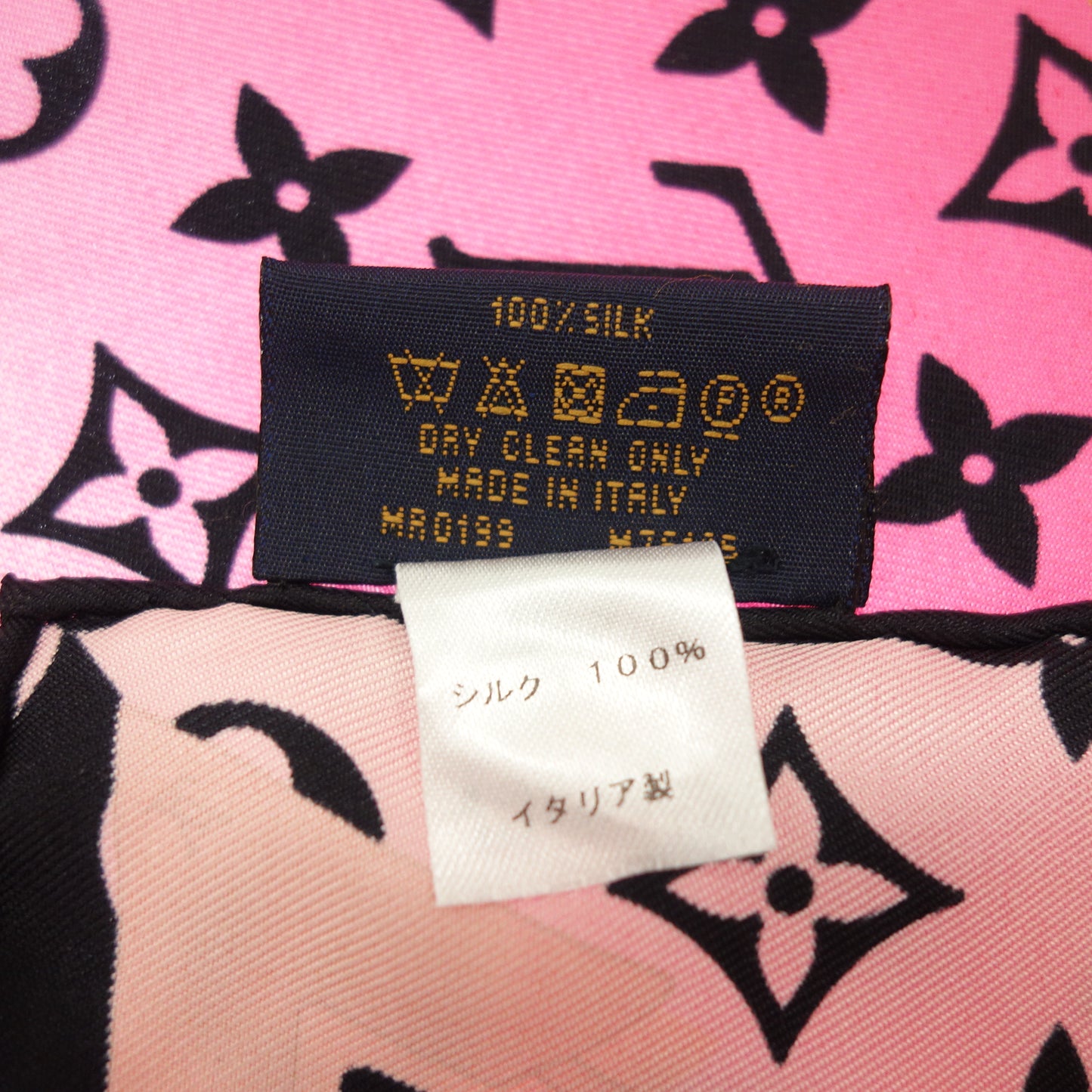 極美品◆ルイ ヴィトン カレ ライジング コンフィデンシャル モノグラム シルクスカーフ M76145 マルチカラー Louis Vuitton【AFI19】