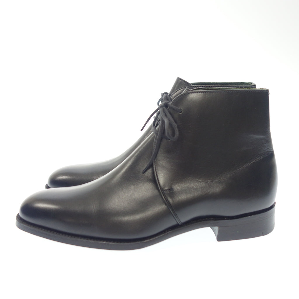 試着程度◆トリッカーズ レザーシューズ チャッカブーツ M7098 ブラック UK6 Tricker’s【LA】