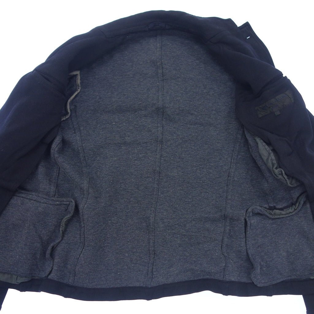 美品◆コムデギャルソン オム テーラードジャケット ポリエステルジャージー メンズ ネイビー SS HA-J099 COMME des GARCONS HOMME【AFB12】