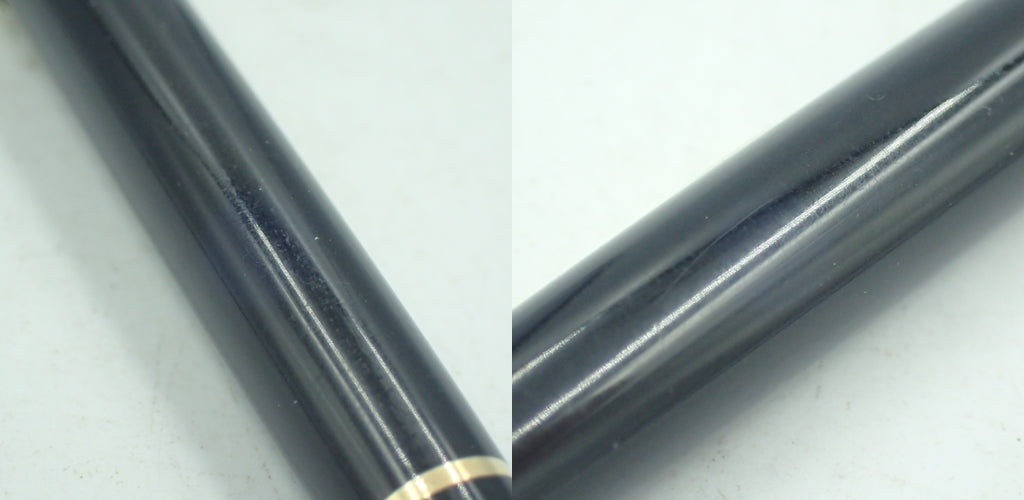 中古◆モンブラン マイスターシュテュック 万年筆 4810 14K 585 黒×ゴールド MONTBLANC【AFI3】