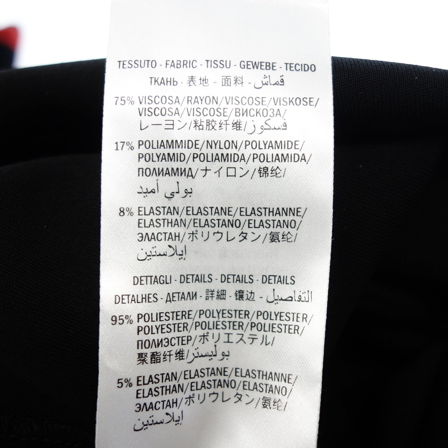 グッチ ドレスワンピース ウェブトリム シェリーライン 434249 レディース ブラック XXS GUCCI【AFB10】【中古】