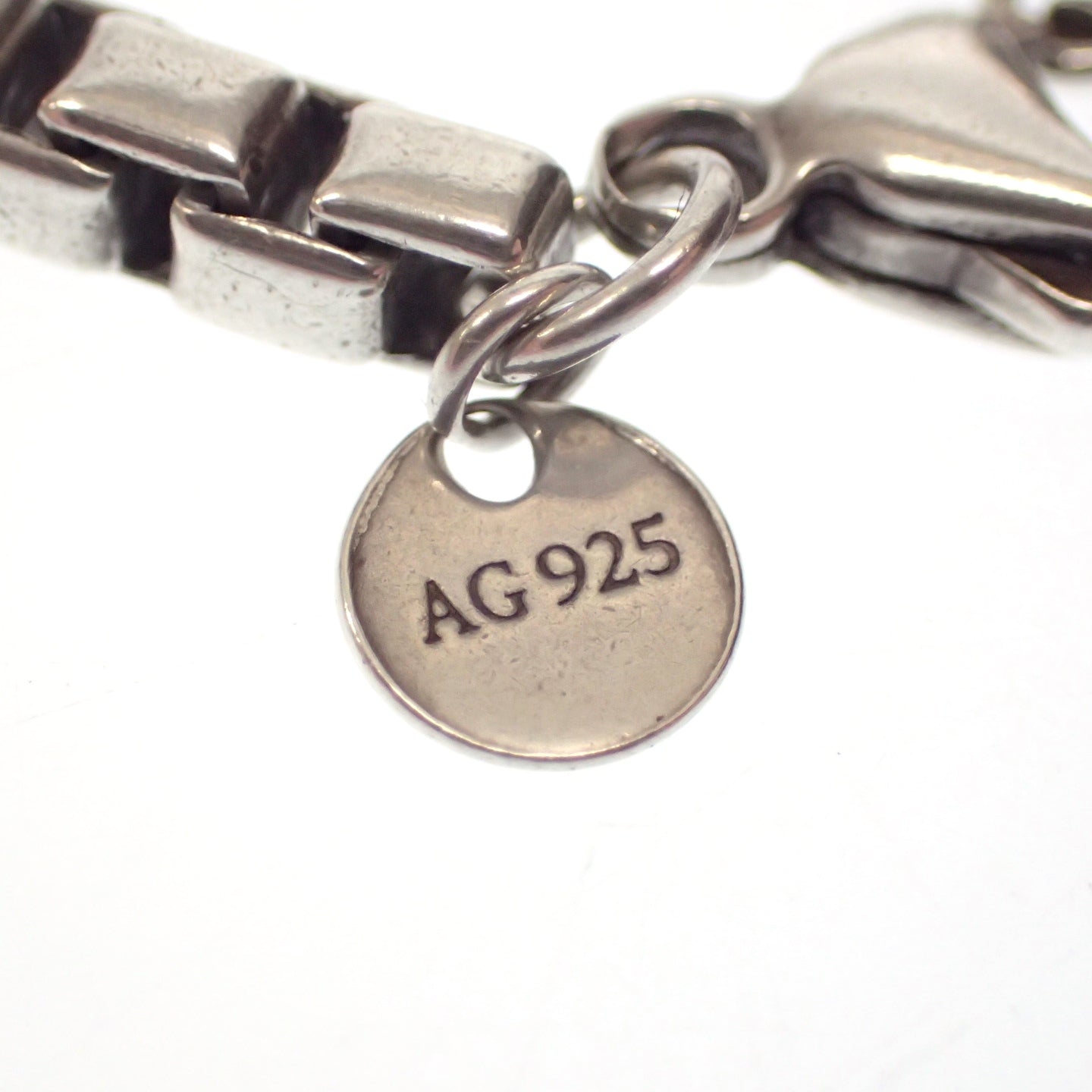美品◆ティファニー ブレスレット ベネチアン SV925 シルバー Tiffany&Co.【AFI7】
