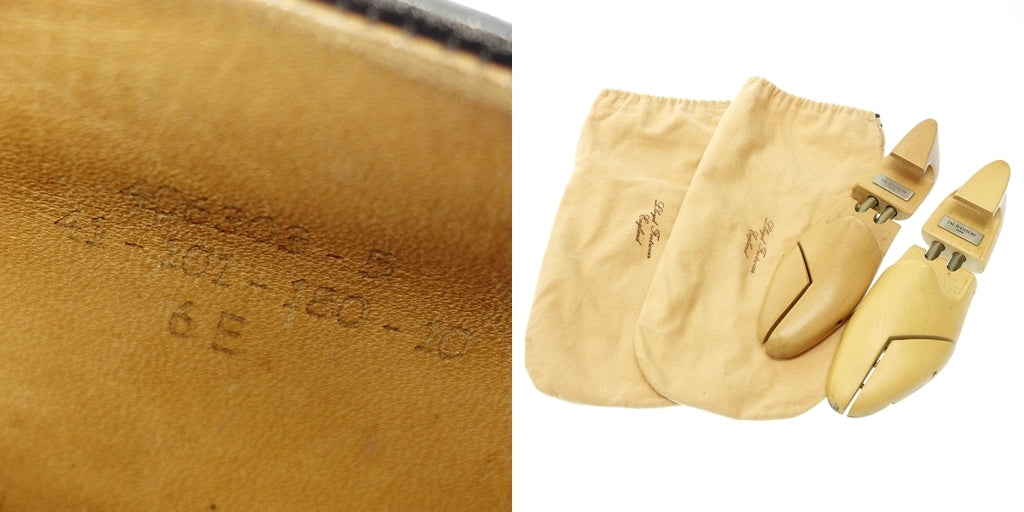 中古◆ジェイエムウエストン レザーシューズ シグニチャーローファー 180 カーフ メンズ サイズ6E 黒 J.M.WESTON【LA】