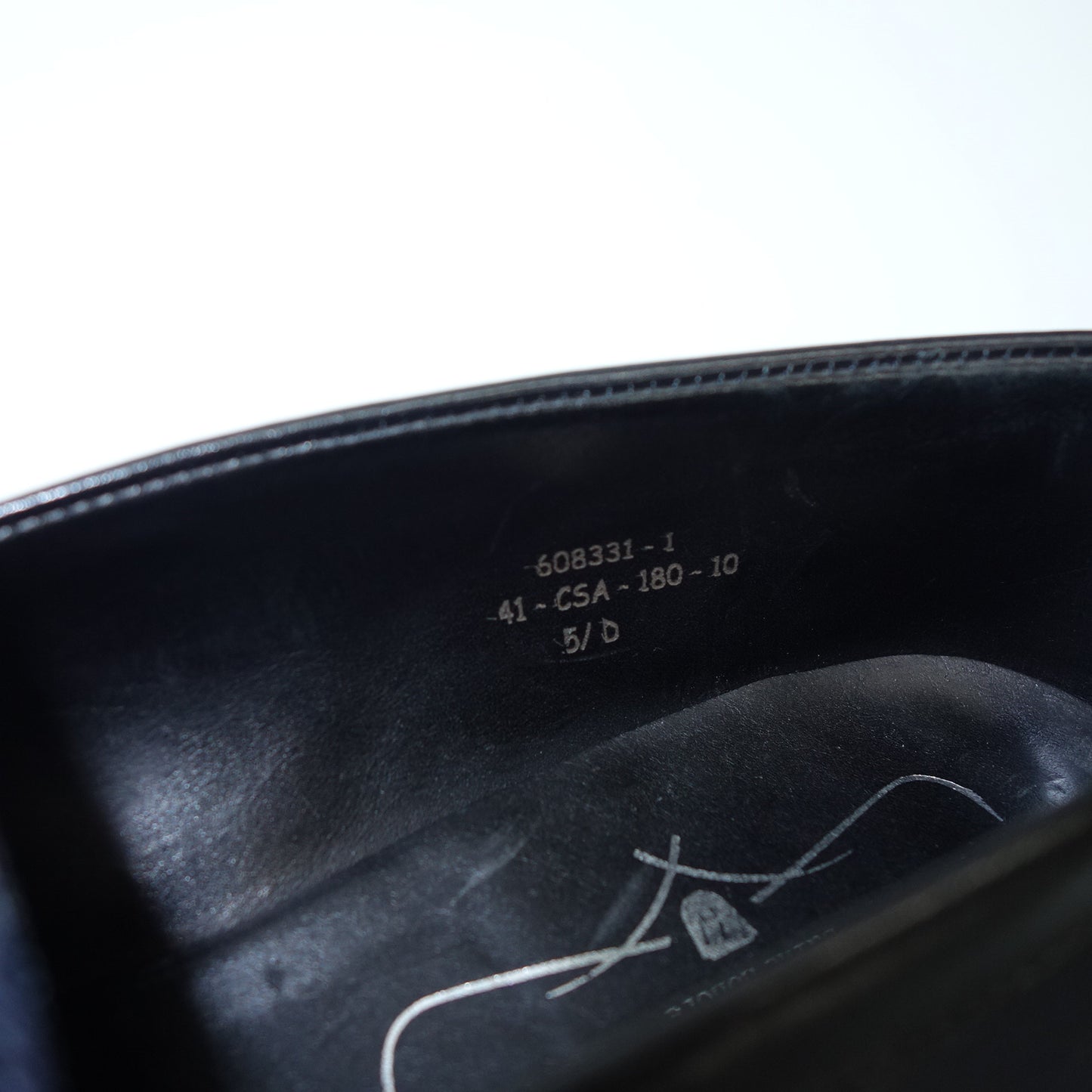 美品◆ジェイエムウエストン コインローファー コンビ 180 メンズ 5D 紺 J.M.WESTON 【AFC55】
