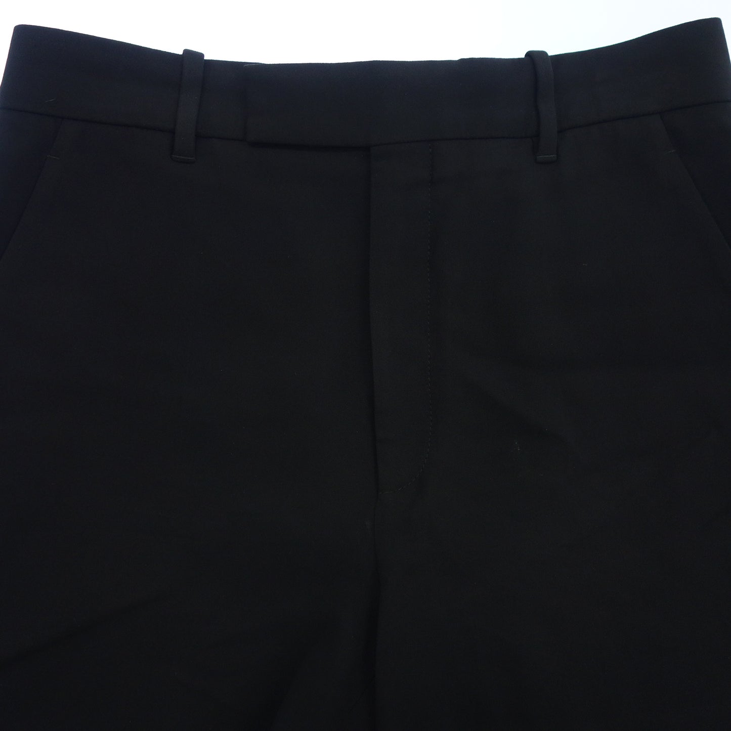 中古◆グッチ ショートパンツ GGボタン 619500 ブラック レディース サイズ40 GUCCI【AFB17】
