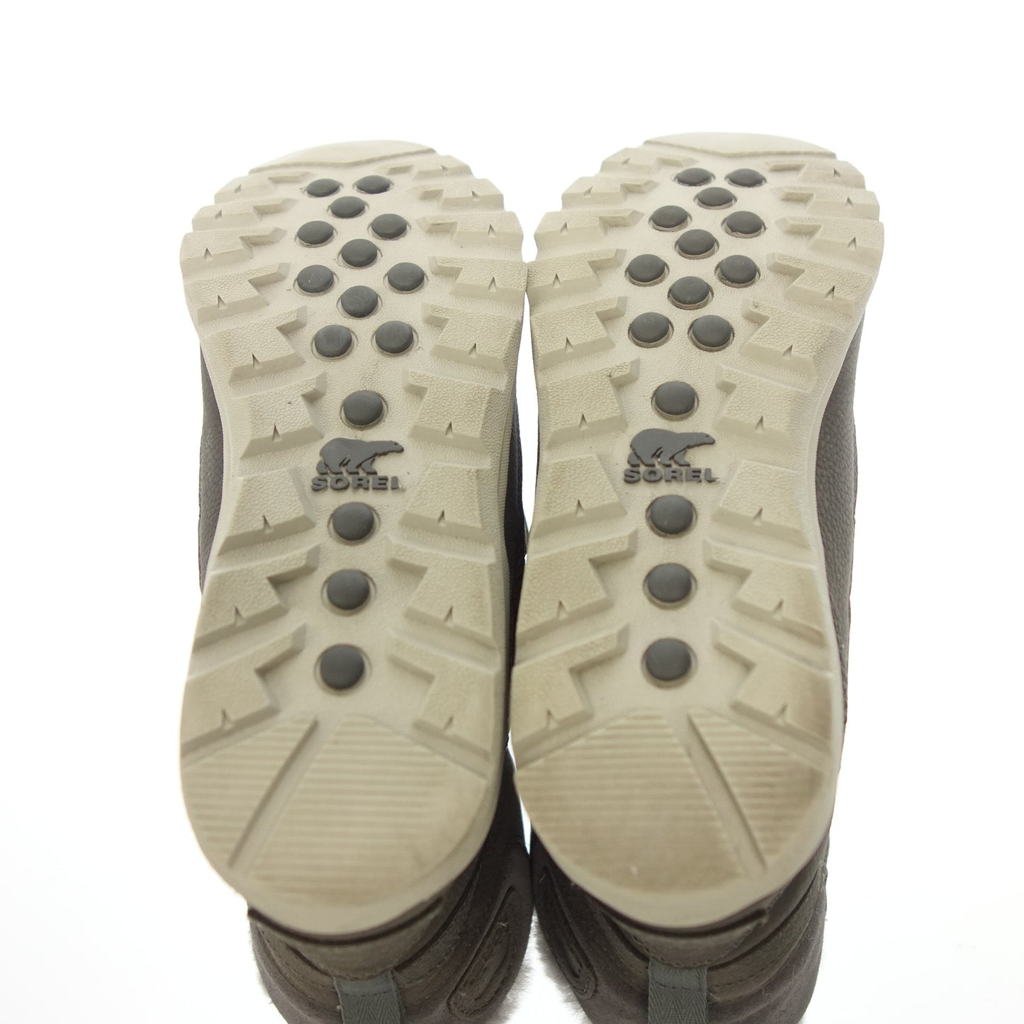 美品◆ソレル ホイットニー ショート レース プレミアム 7 レディース グレー 24cm SOREL WHITNEY SHORT LACE【AFD1】