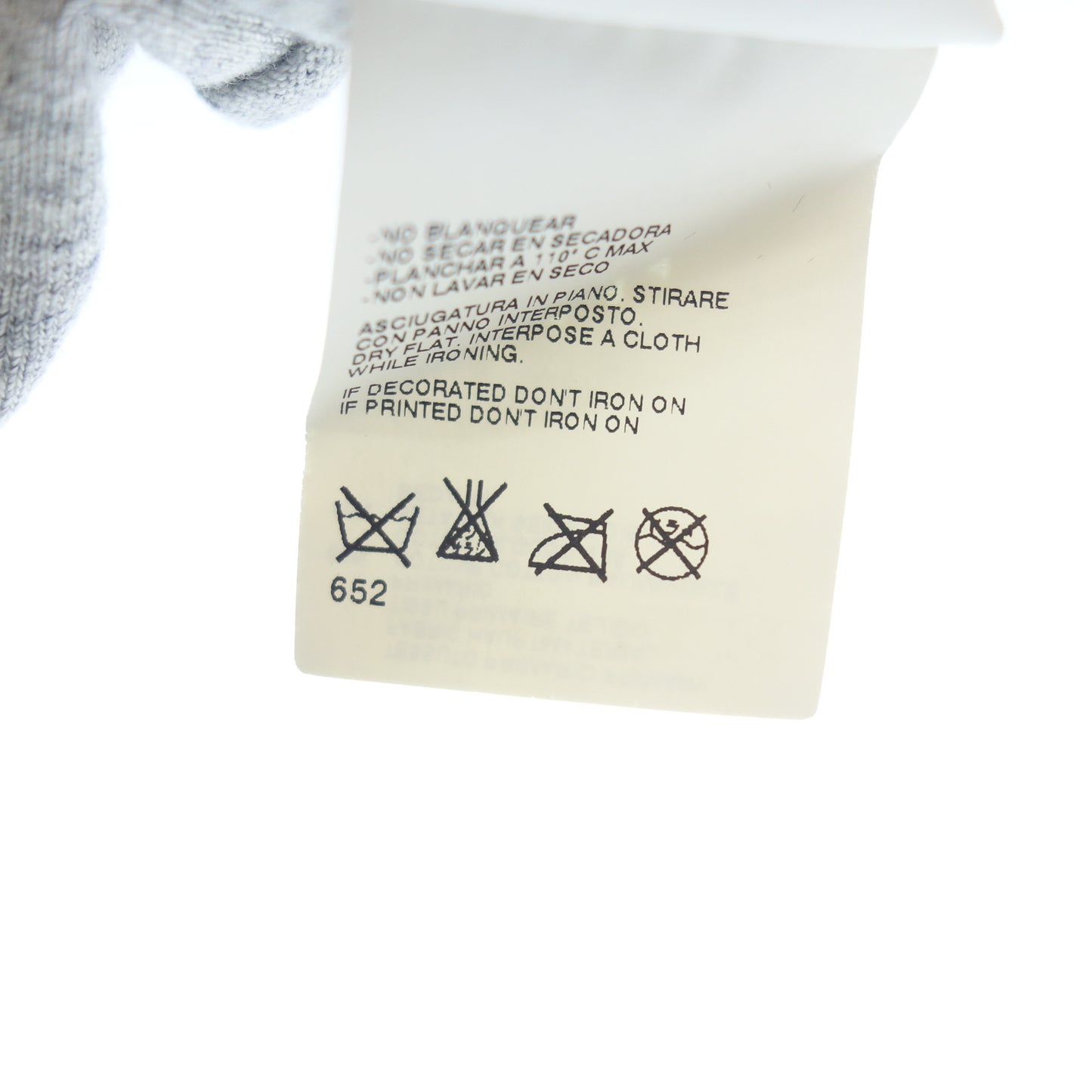 中古◆ディースクエアード 半袖Tシャツ カットソー プリント クルーネック メンズ グレー系 サイズS DSQUARED2【AFB5】