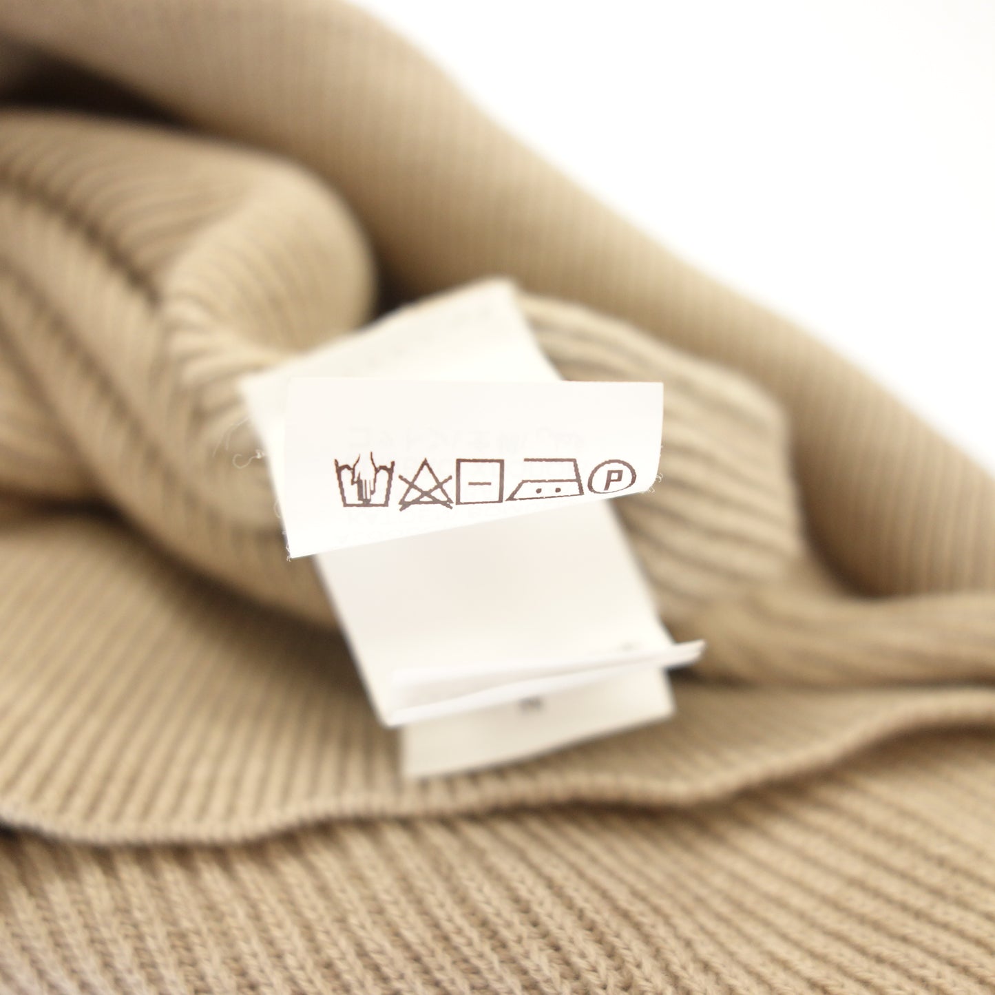 美品◆ブルネロクチネリ ニットパーカー コットン プルオーバー メンズ ベージュ サイズ48 BRUNELLO CUCINELLI【AFB29】