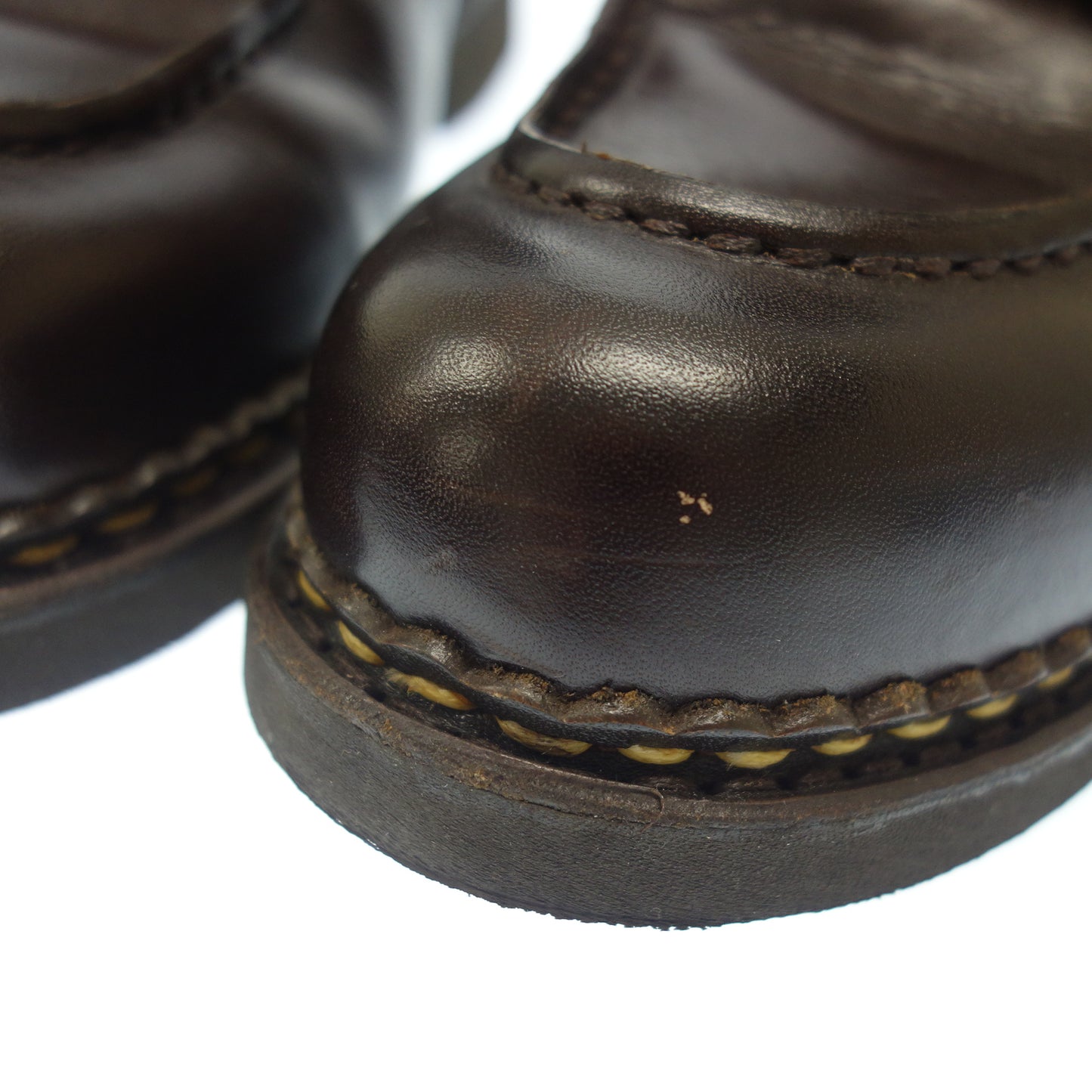 状况良好 ◆ Paraboots 系带靴 Beaulieu 皮革棕色尺寸 8 Paraboot Beaulieu