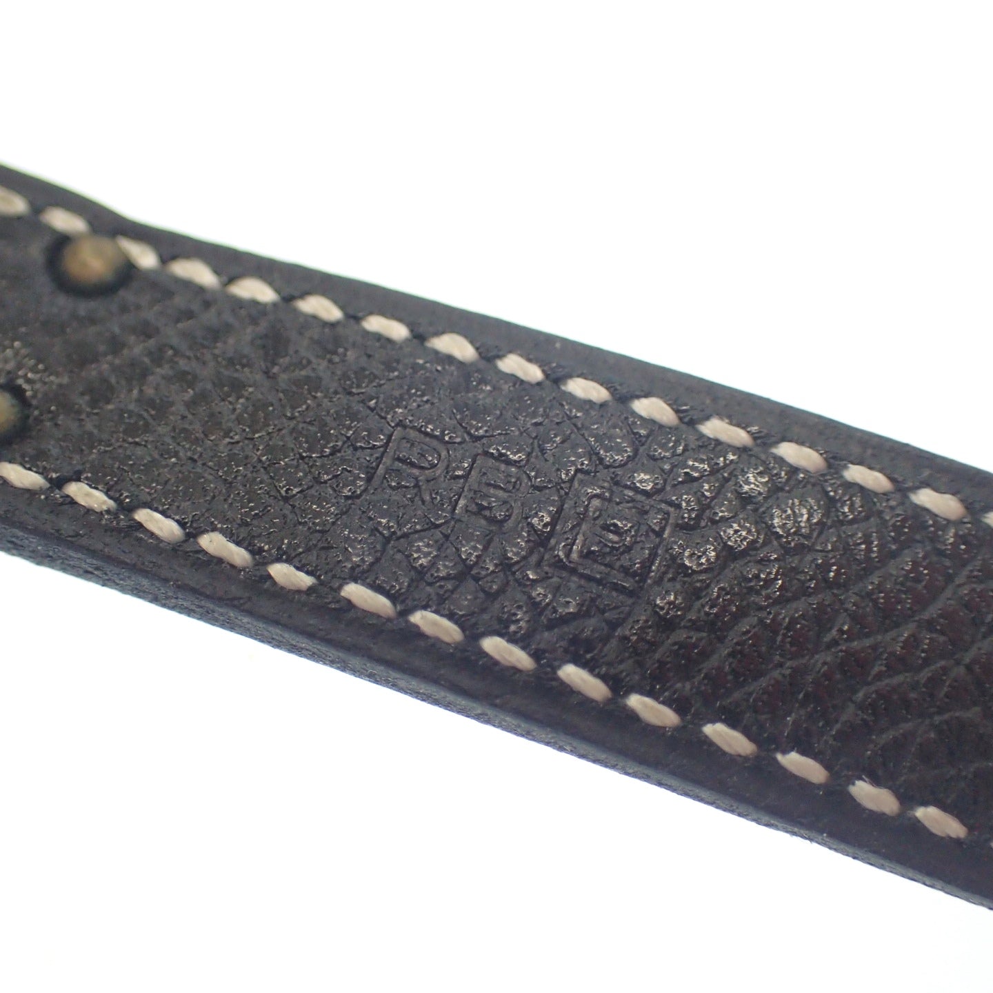 美品◆エルメス ケリーブレスレット ドゥブルトゥール □E刻 シルバー金具 黒 箱付き HERMES【AFI9】
