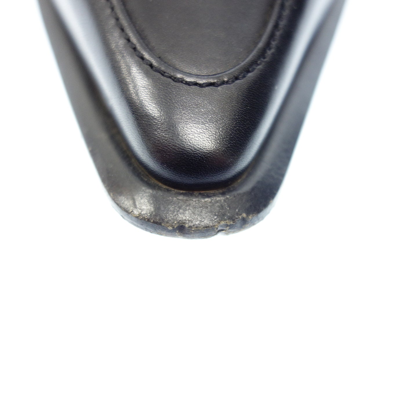 ロエベ レザーヒールパンプス ゴールド金具 LOEWE【AFC50】【中古】