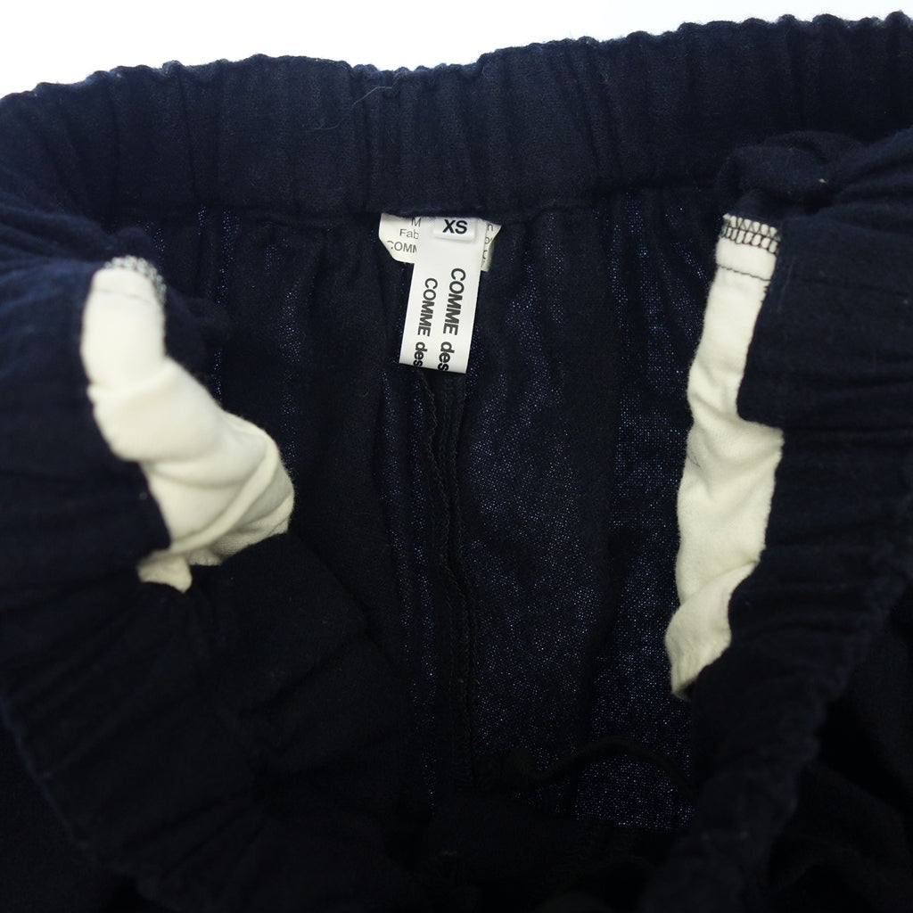 中古◆コムデギャルソン パンツ ハーフサルエルパンツ メンズ ネイビー サイズXS RL-P019 COMME des GARCONS【AFB18】