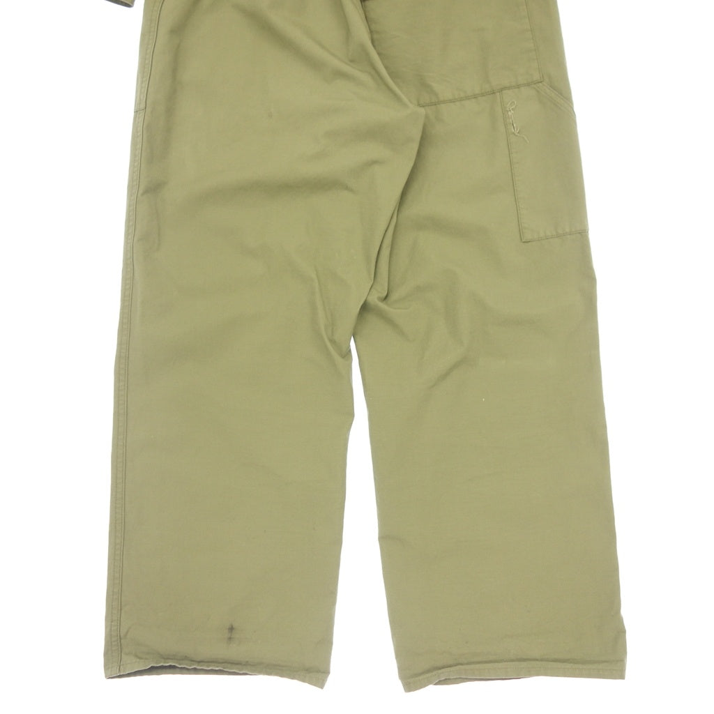 中古◆ナイジェルケーボン ライブロ オールインワン レディース カーキ サイズ10 Nigel Cabourn LYBRO【AFB45】