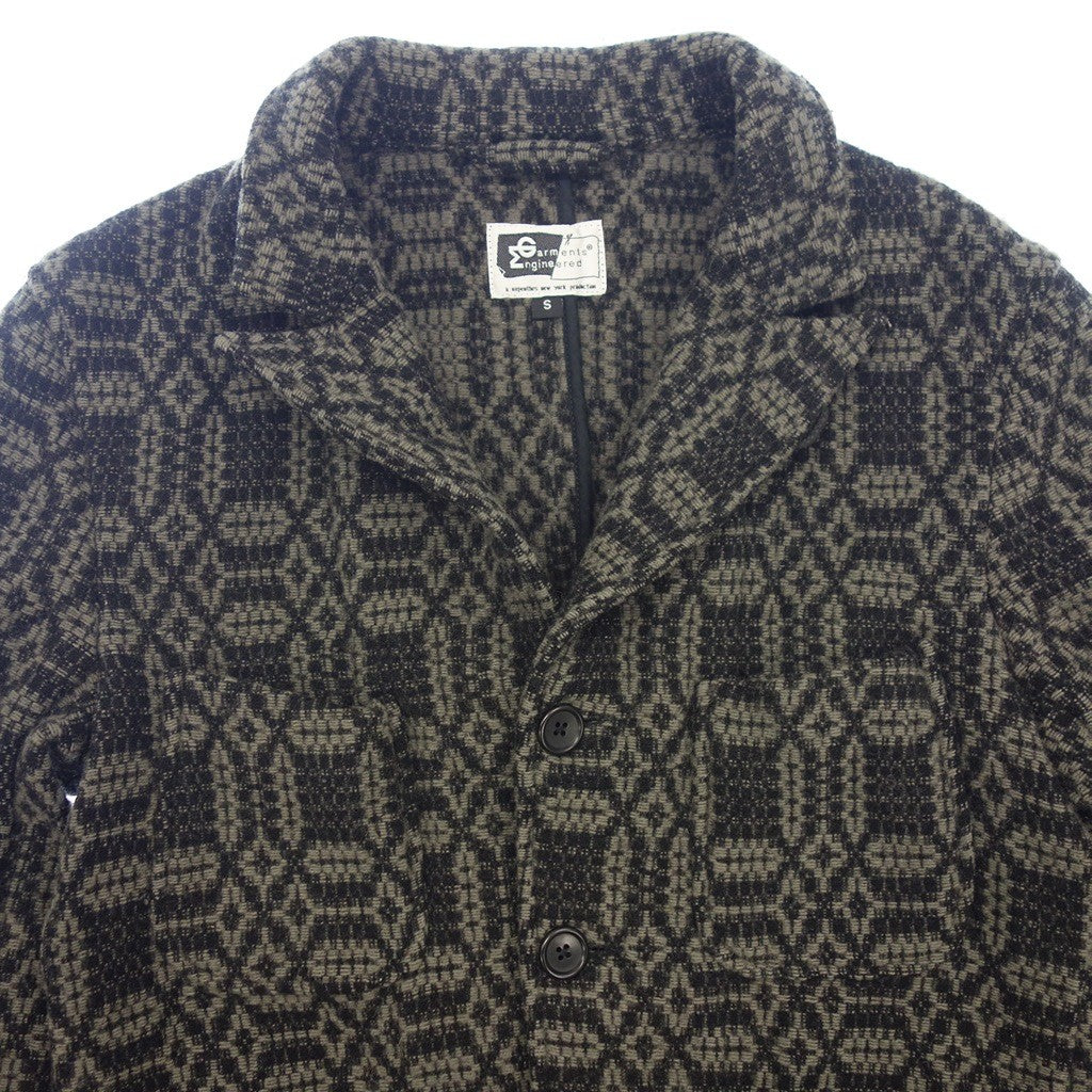 美品◆エンジニアドガーメンツ ベッドフォードジャケット グレー ウール エンブロイダリー メンズ サイズS ENGINEERED GARMENTS【AFB5】