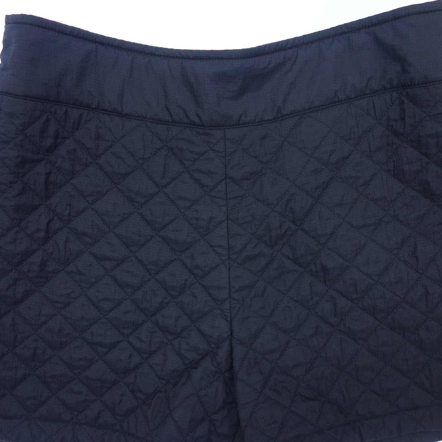 極美品◆シャネル ショートパンツ キルティング ココマーク ナイロン ネイビー レディース サイズ36 CHANEL【AFB47】