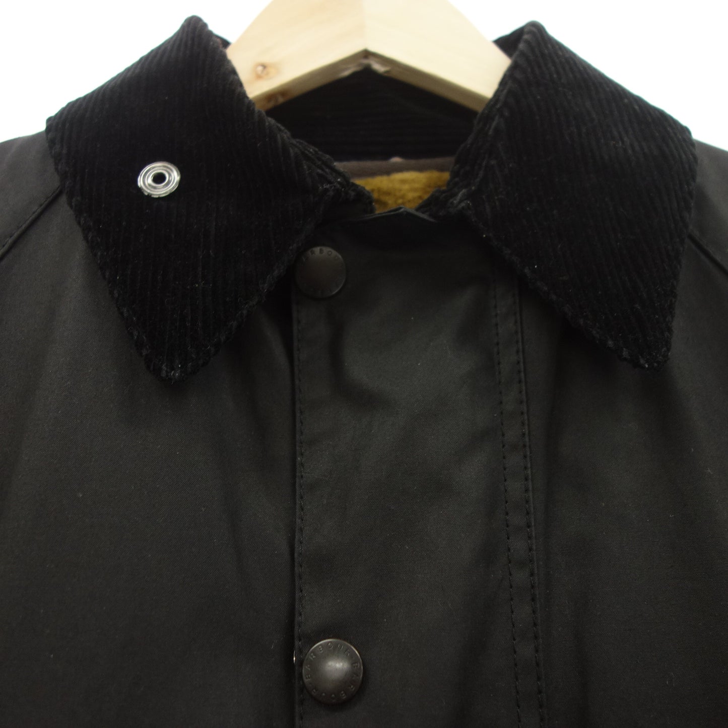 新品同様◆バブアー オイルドジャケット ビデイル SL ライナー付き サイズ32 メンズ 黒 Barbour【AFA22】