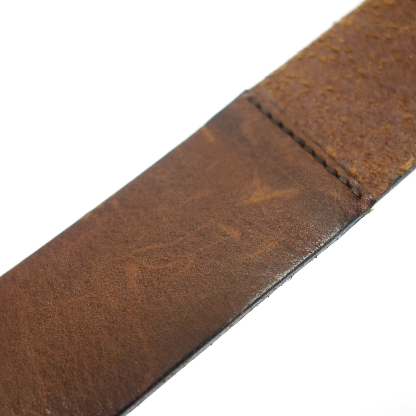 ブルネロクチネリ レザーベルト リング サイズ90 茶 BRUNELLO CUCINELLI【AFI13】【中古】