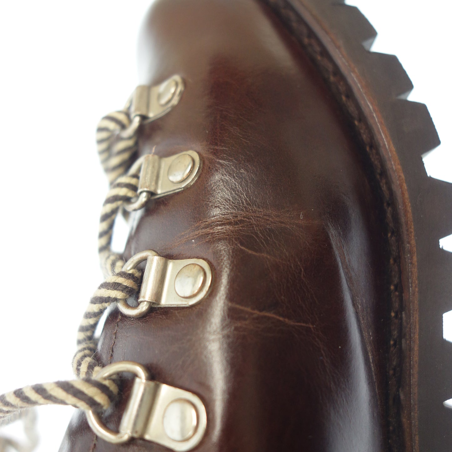 状况良好 ◆ Paraboots 皮鞋 徒步鞋 CLUSAZ 棕色 UK7 Paraboot