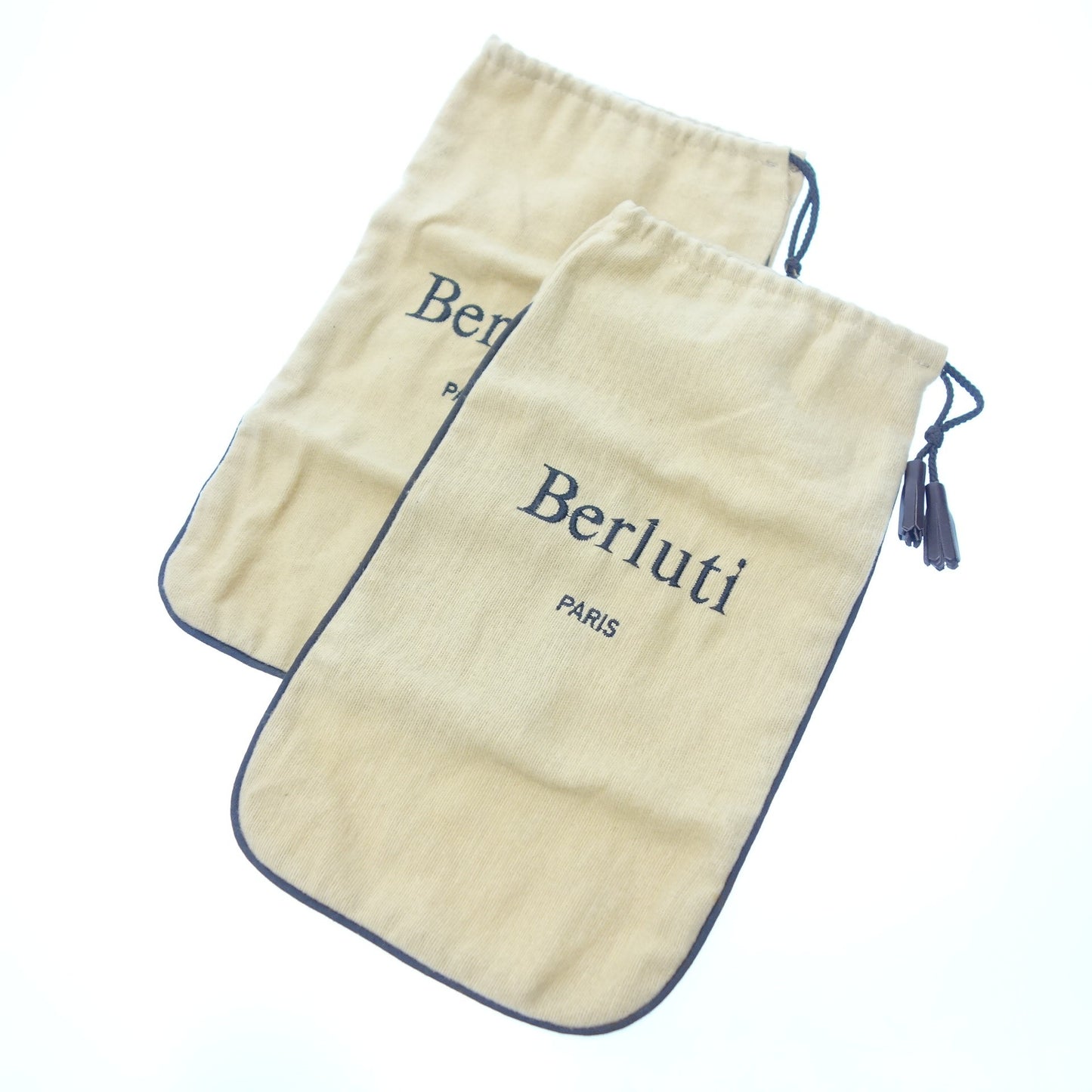 新品同様◆ベルルッティ レースアップレザーシューズ パンチング プレーントゥ メンズ サイズ7.5 ブラウン系 Berluti【LA】