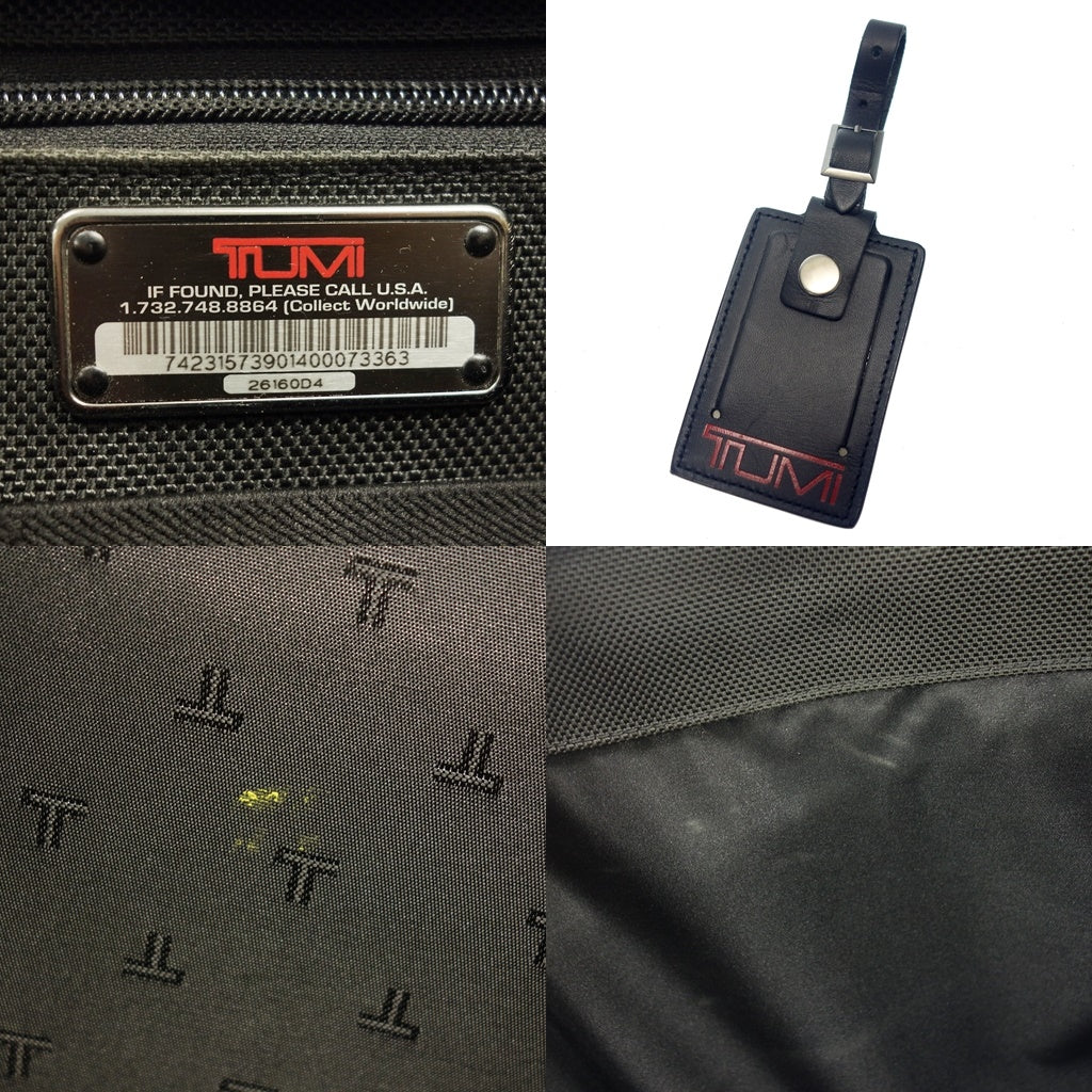 美品◆トゥミ ビジネスバッグ ブリーフケース ラージ エクスパンダブル オーガナイザー 26160D4 ブラック ナイロン TUMI【AFE8】